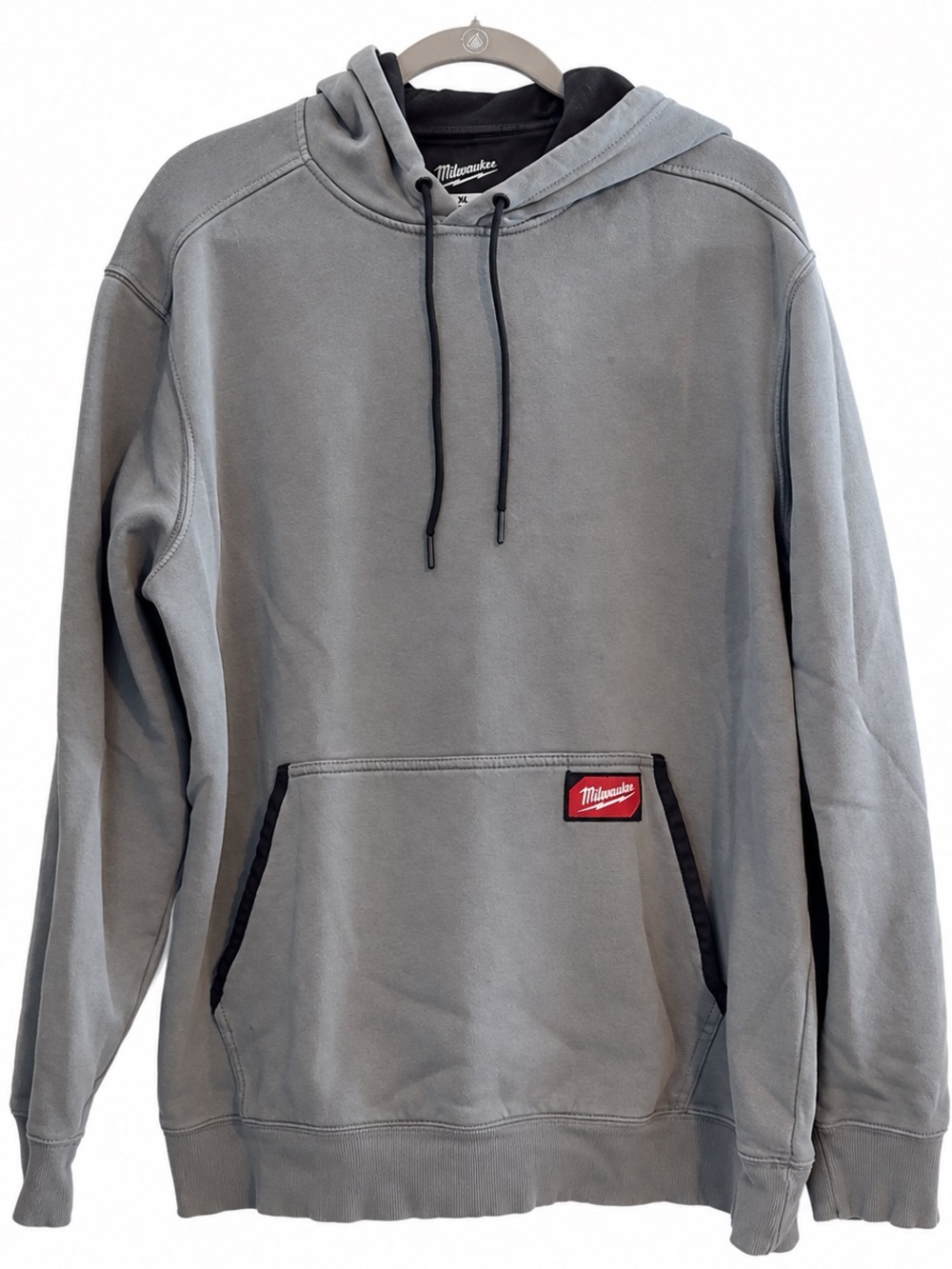 Milwaukee Workwear Men's Gray Hooded Sweatshirt